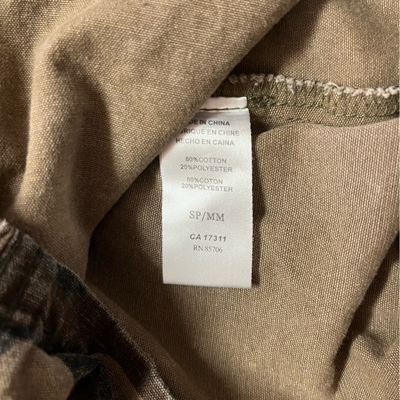 Buffalo David Bitton Green Camo Studded Button Down Jacket - Picture 5 of 15